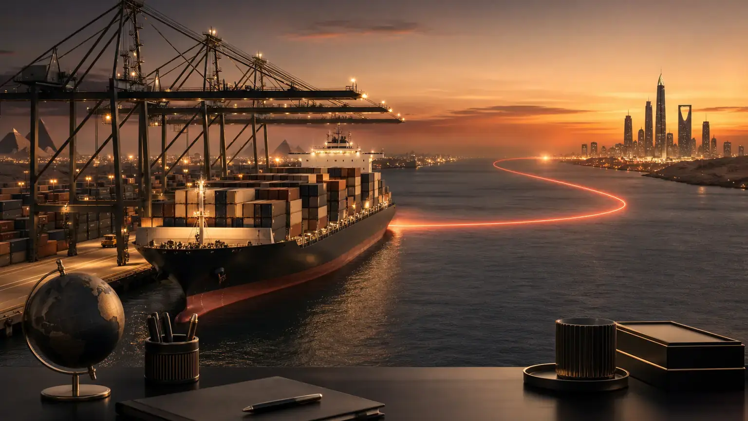 Egypt-Saudi Shipping Company — Corporate Client Acquisition